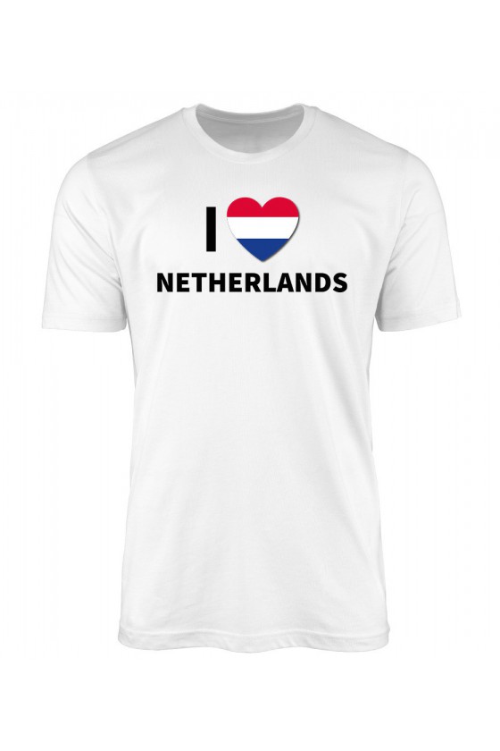 Koszulka Męska I Love Netherlands