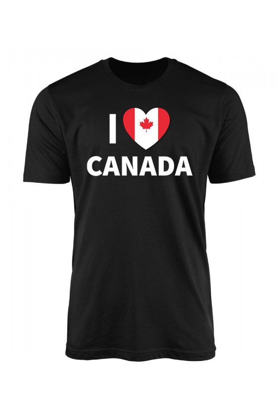 Koszulka Męska I Love Canada