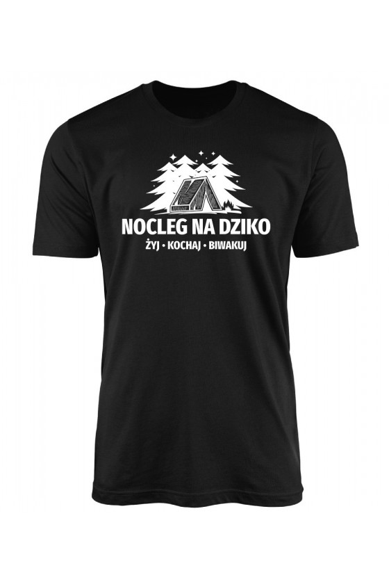 Koszulka Męska Nocleg Na Dziko