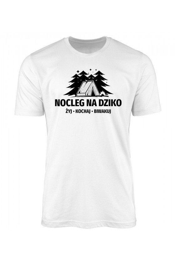 Koszulka Męska Nocleg Na Dziko