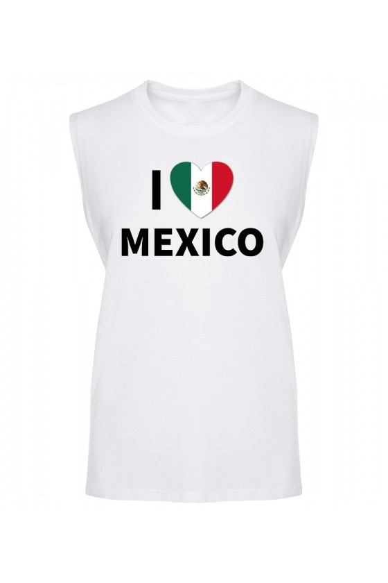 Koszulka Męska Tank Top I Love Mexico