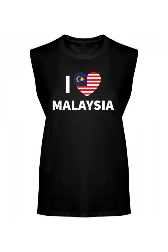 Koszulka Męska Tank Top I Love Malaysia