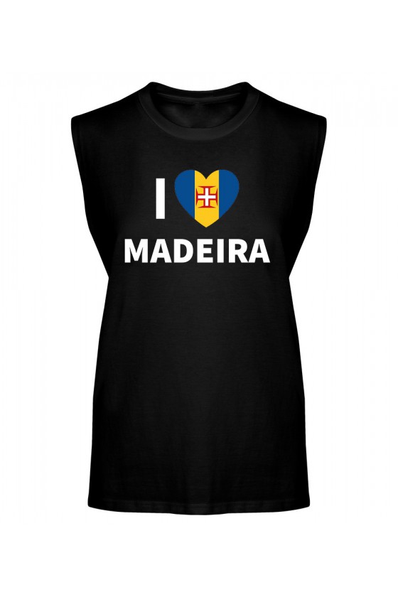 Koszulka Męska Tank Top I Love Madeira