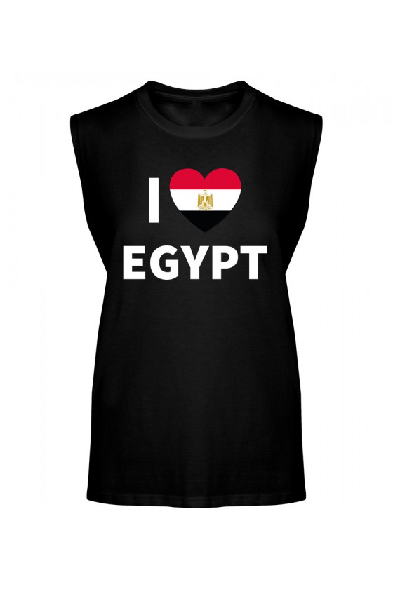 Koszulka Męska Tank Top I Love Egypt