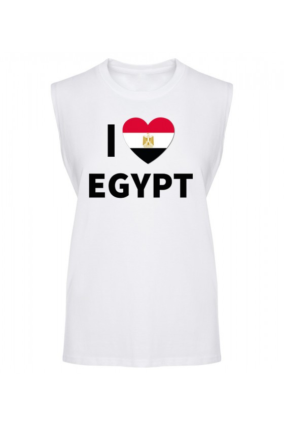 Koszulka Męska Tank Top I Love Egypt