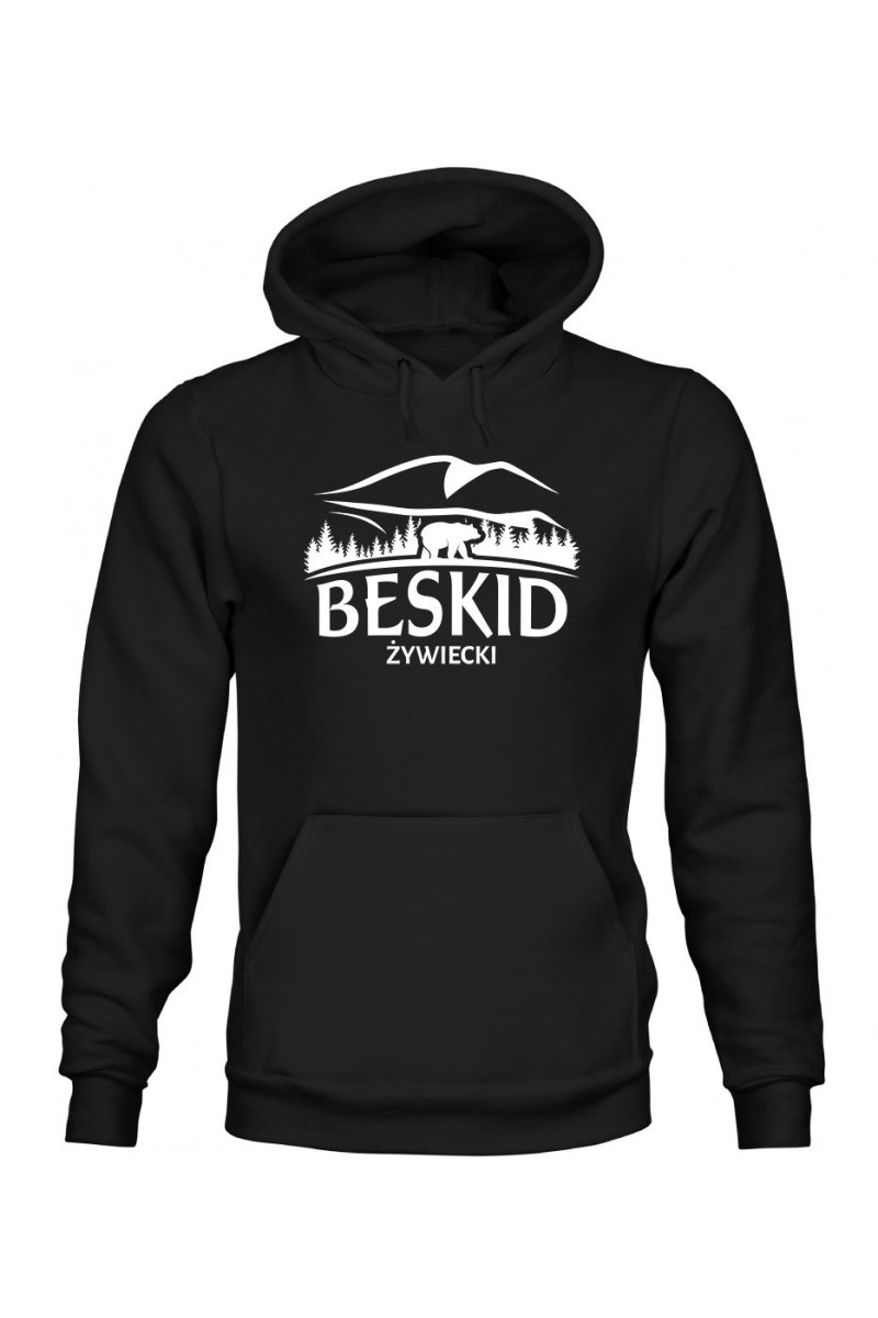 Bluza Męska z Kapturem Beskid Żywiecki Pasmo Górskie