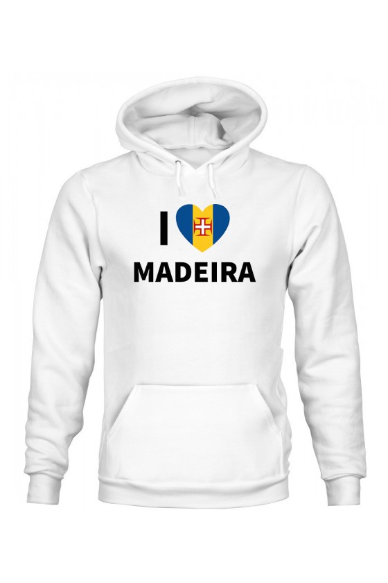 Bluza Damska z Kapturem I Love Madeira