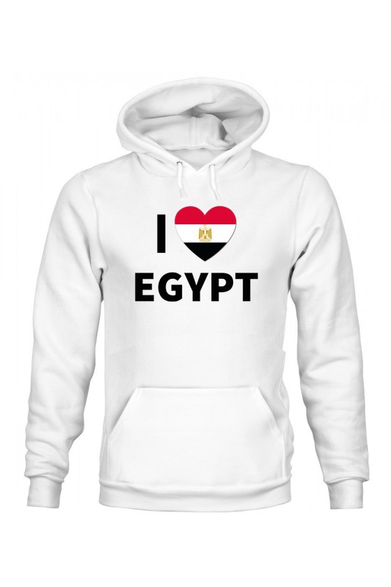 Bluza Damska z Kapturem I Love Egypt