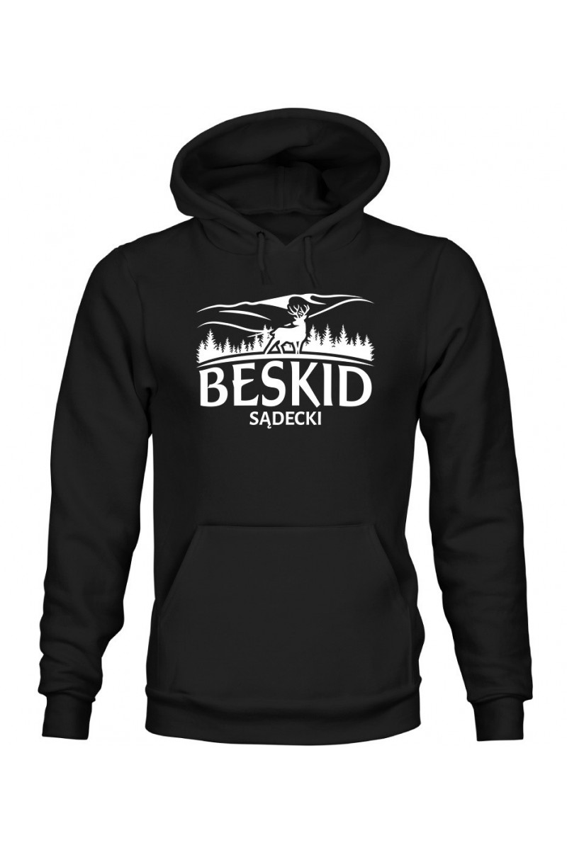 Bluza Damska z Kapturem Beskid Sądecki Pasmo Górskie