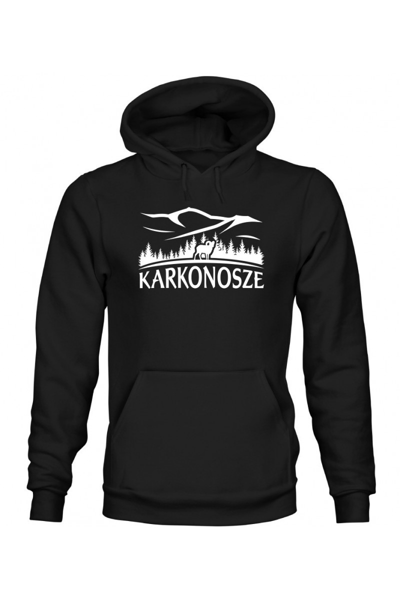 Bluza Damska z Kapturem Karkonosze Pasmo Górskie