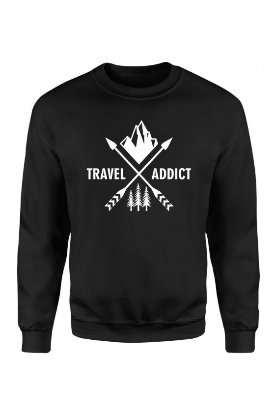 Bluza Męska Klasyczna Travel Addict