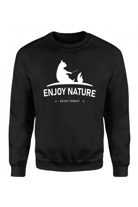 Bluza Męska Klasyczna Enjoy Nature, Enjoy Forest