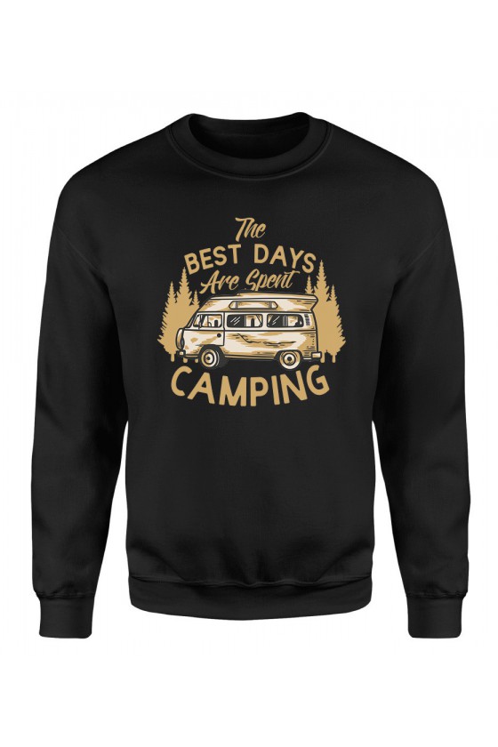 Bluza Męska Klasyczna The Best Days Are Spent Camping