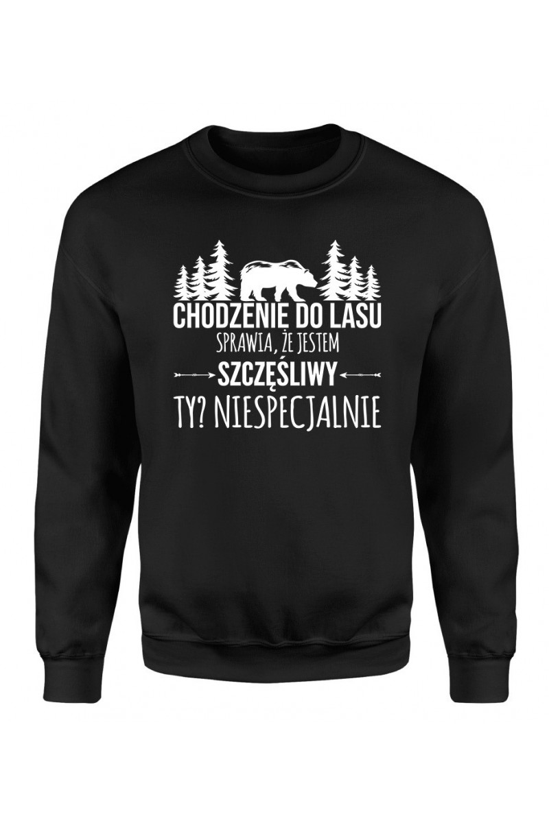 Bluza Męska Klasyczna Chodzenie Do Lasu Sprawia, Że Jestem Szczęśliwy Bluza Męska Klasyczna Chodzenie Do Lasu Sprawia, Że Jestem Szczęśliwy