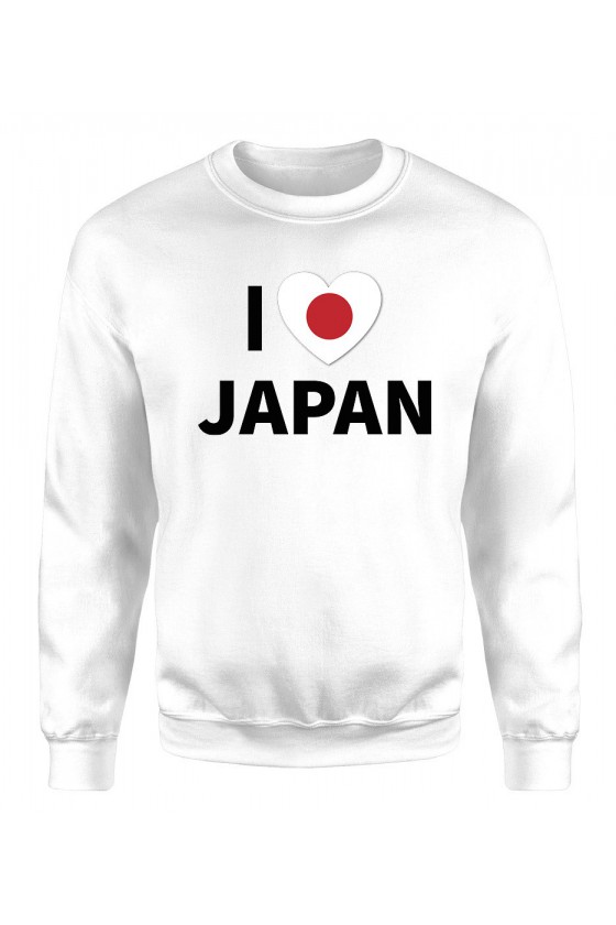 Bluza Męska Klasyczna I Love Japan