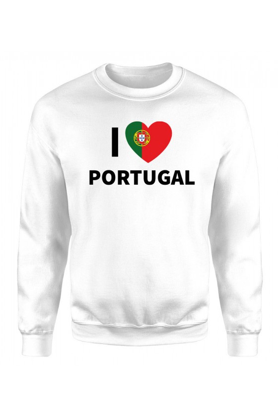Bluza Męska Klasyczna I Love Portugal
