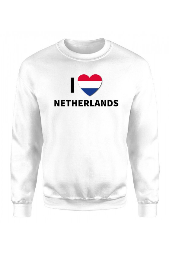 Bluza Męska Klasyczna I Love Netherlands