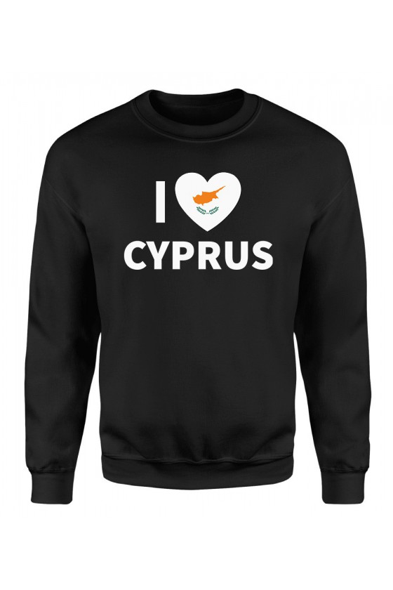 Bluza Męska Klasyczna I Love Cyprus