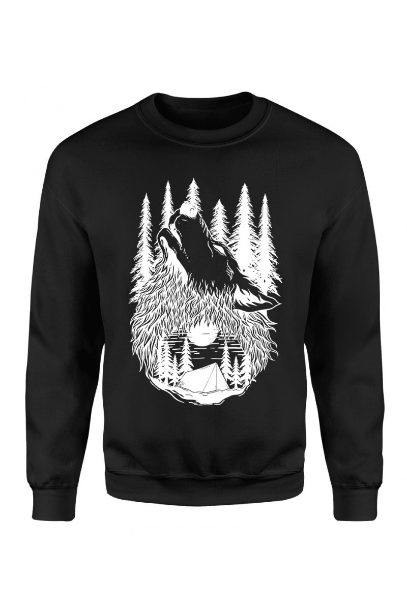 Bluza Męska Klasyczna Wilk VII Bluza Męska Klasyczna Wilk VII