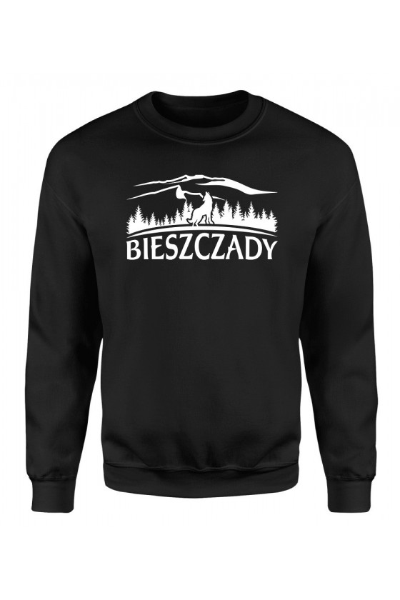 Bluza Męska Klasyczna Bieszczady Pasmo Górskie