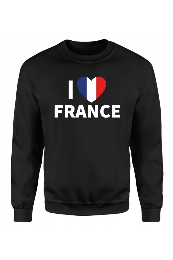 Bluza Damska Klasyczna I Love France
