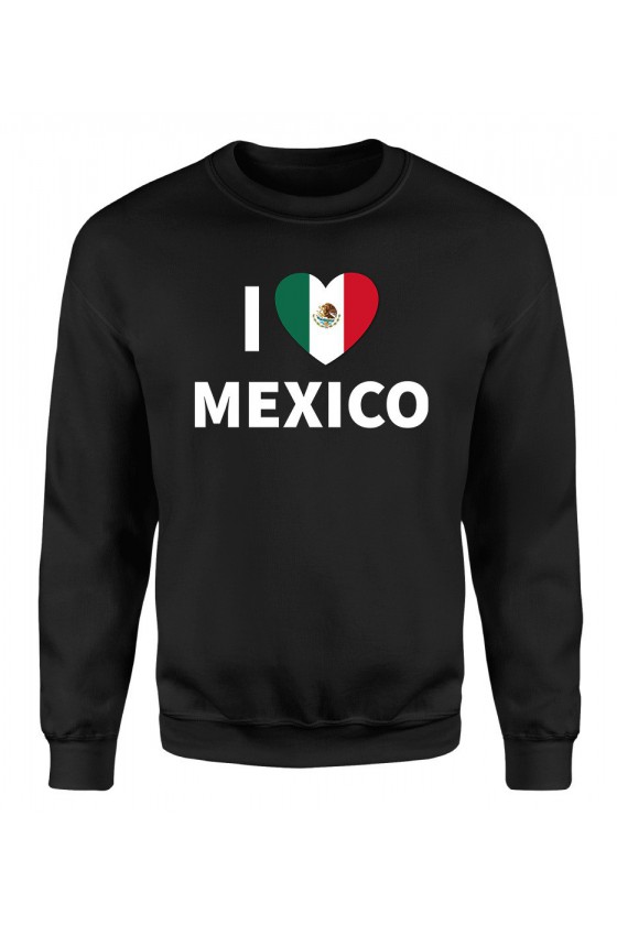 Bluza Damska Klasyczna I Love Mexico