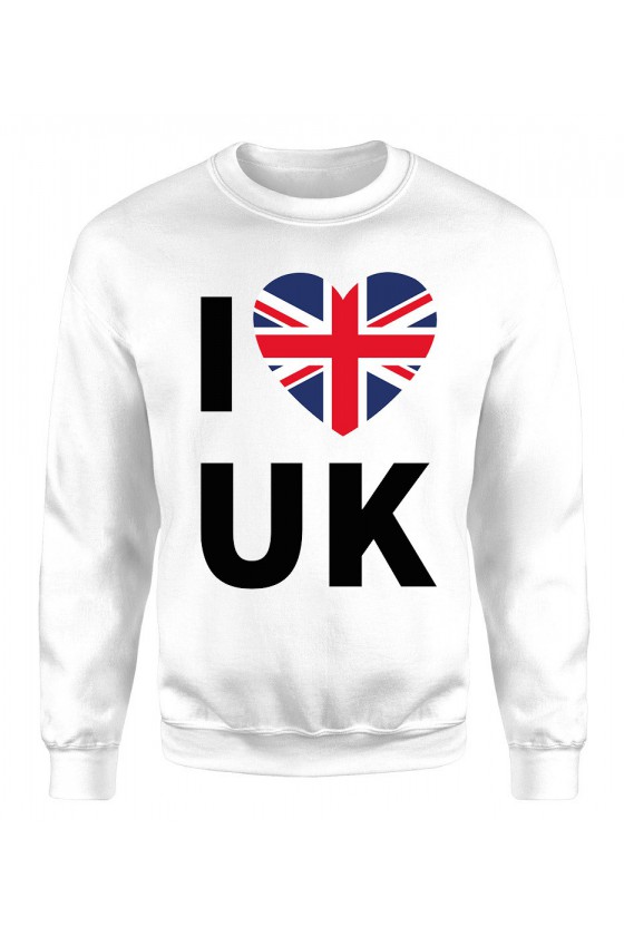 Bluza Damska Klasyczna I Love UK
