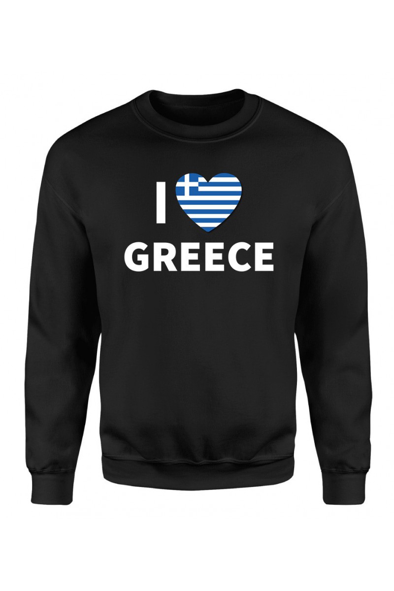 Bluza Damska Klasyczna I Love Greece