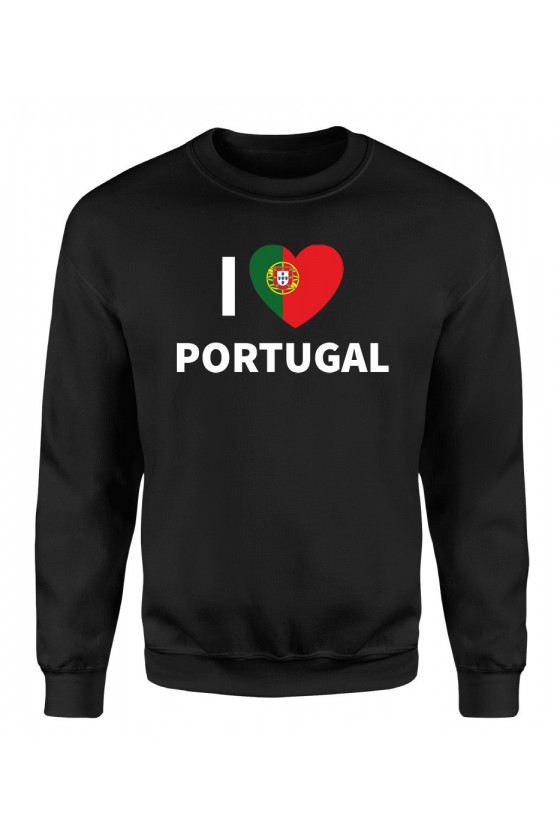 Bluza Damska Klasyczna I Love Portugal