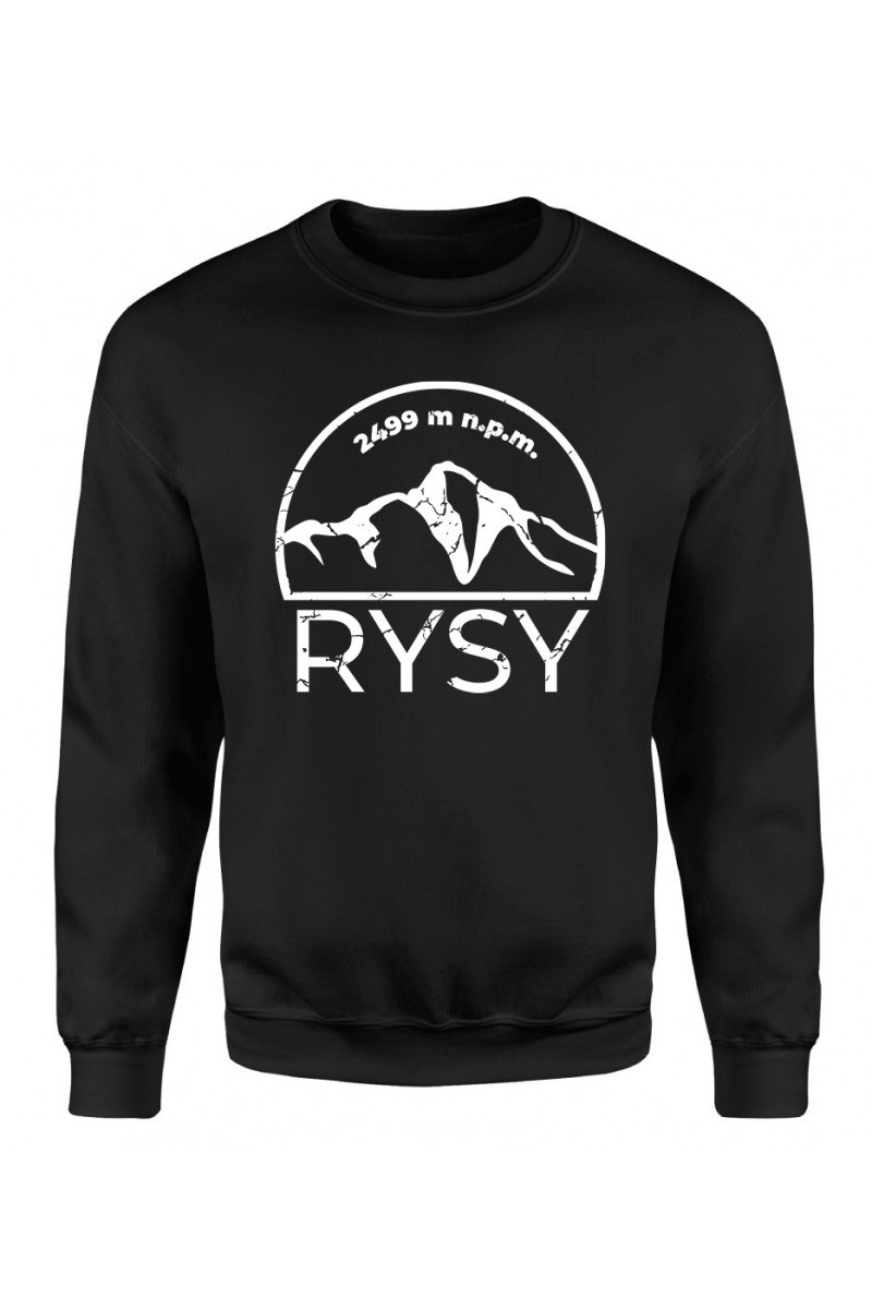 Bluza Damska Klasyczna Rysy 2499m n.p.m. Bluza Damska Klasyczna Rysy 2499m n.p.m.