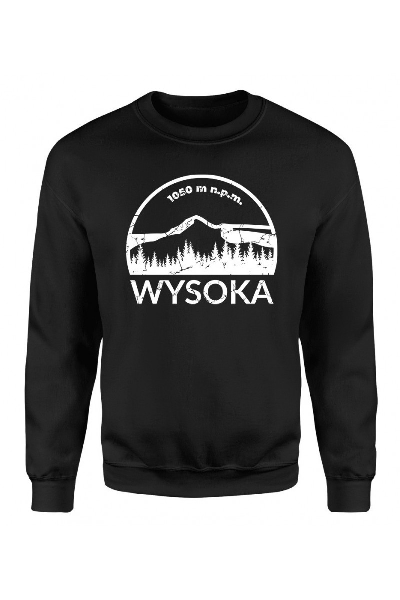 Bluza Damska Klasyczna Wysoka 1050m n.p.m. Bluza Damska Klasyczna Wysoka 1050m n.p.m.
