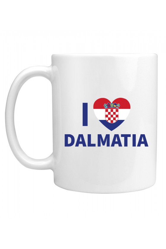 Kubek I Love Dalmatia
