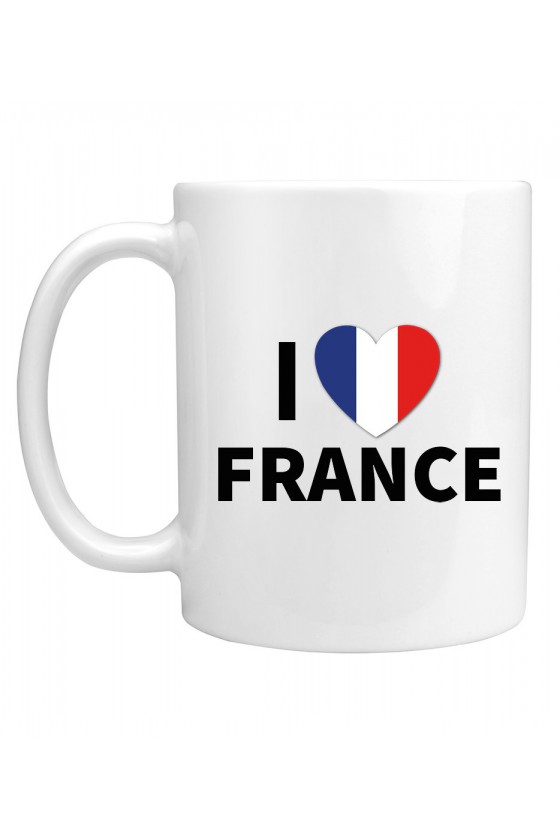 Kubek I Love France