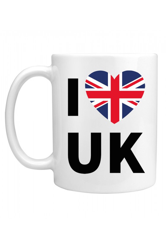 Kubek I Love UK