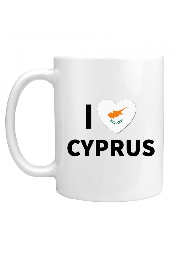 Kubek I Love Cyprus