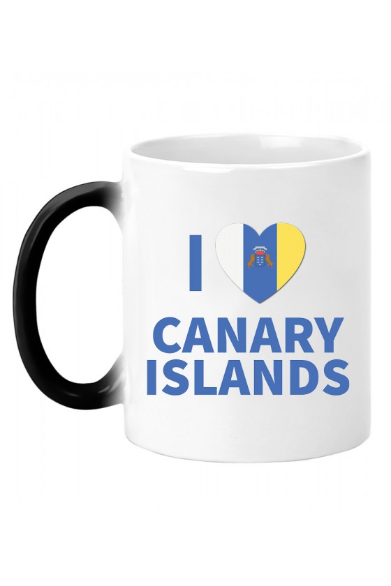 Kubek Magiczny I Love Canary Islands