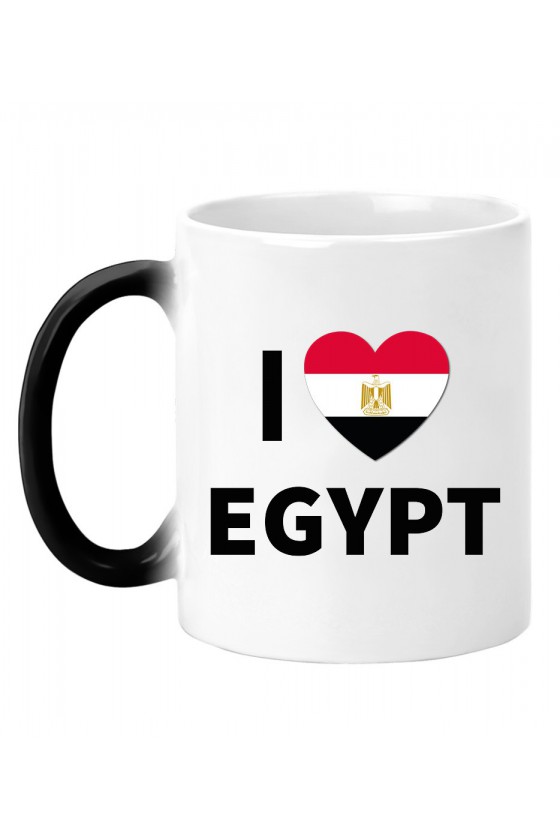 Kubek Magiczny I Love Egypt