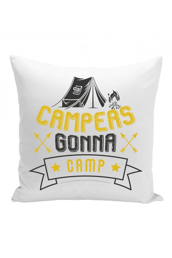 Poduszka Campers Gonna Camp