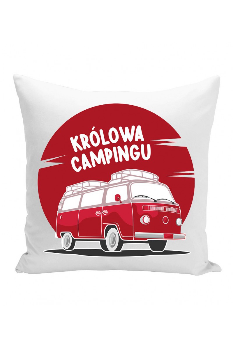 Poduszka Królowa Campingu