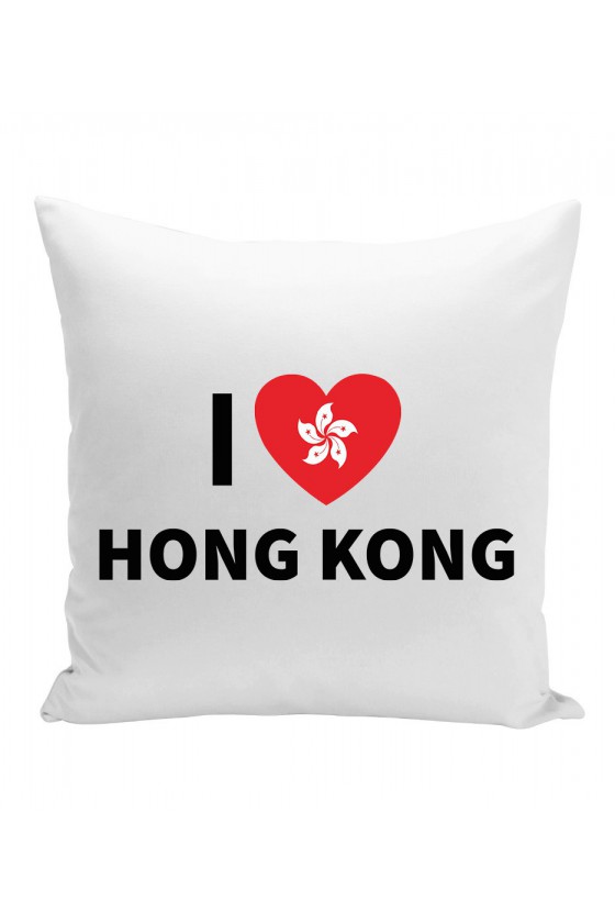 Poduszka I Love Hong Kong