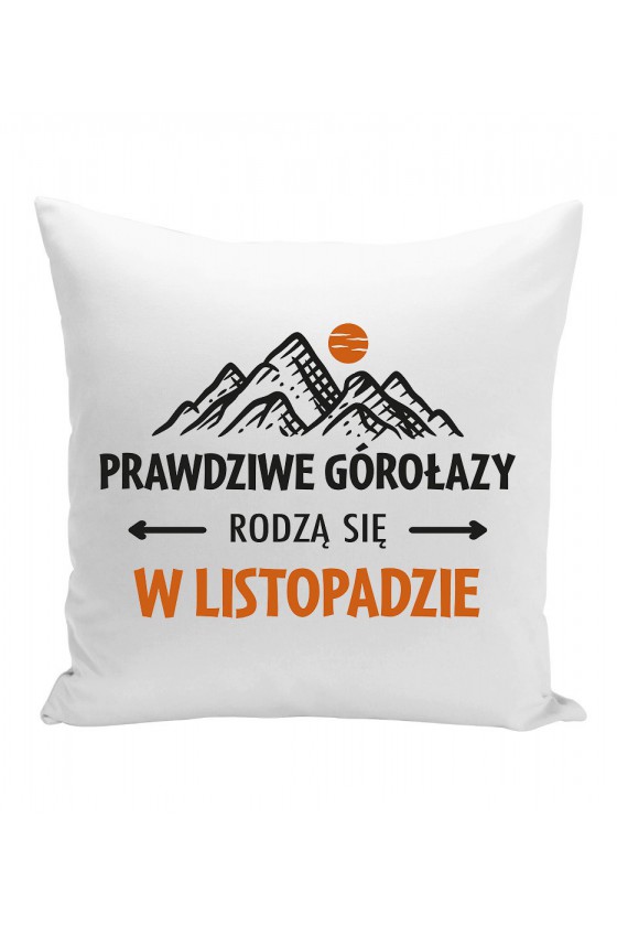 Poduszka Prawdziwe Górołazy Rodzą Się W Listopadzie