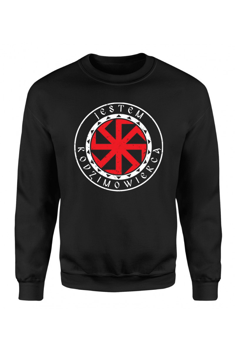Bluza Męska Klasyczna Jestem Rodzimowiercą Bluza Męska Klasyczna Jestem Rodzimowiercą