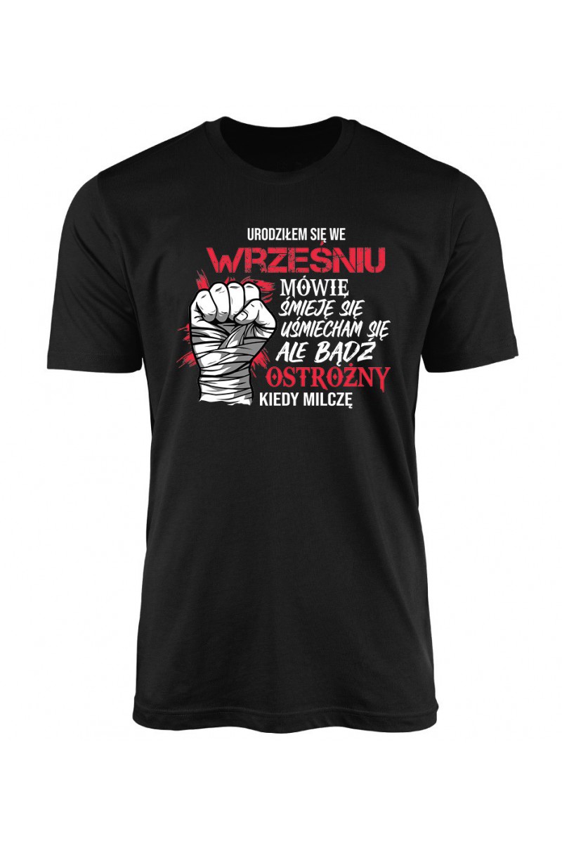 Koszulka Męska Urodziłem Się We Wrześniu II