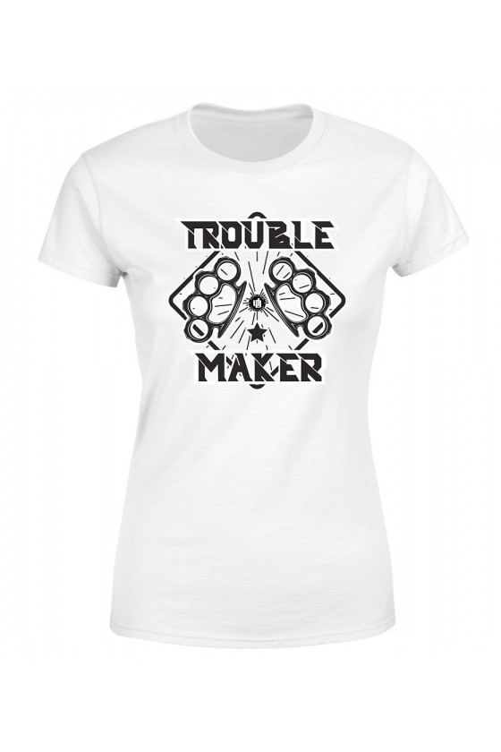 Koszulka Damska Troublemaker