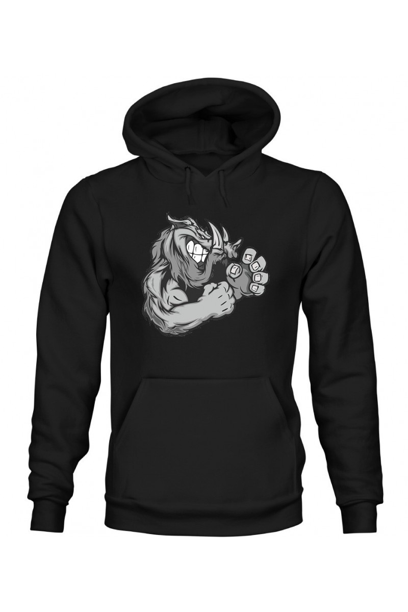 Bluza Damska z Kapturem Dzik Bluza Damska z Kapturem Dzik