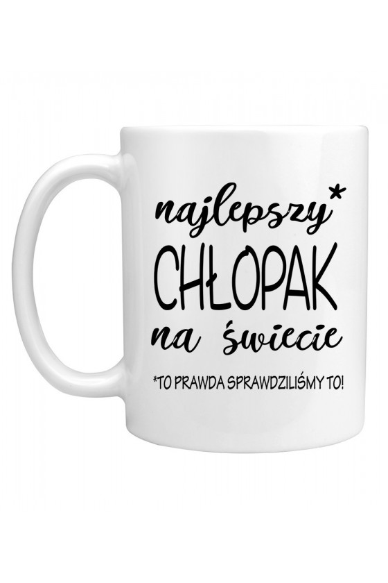 Kubek Najlepszy Chłopak Na Świecie