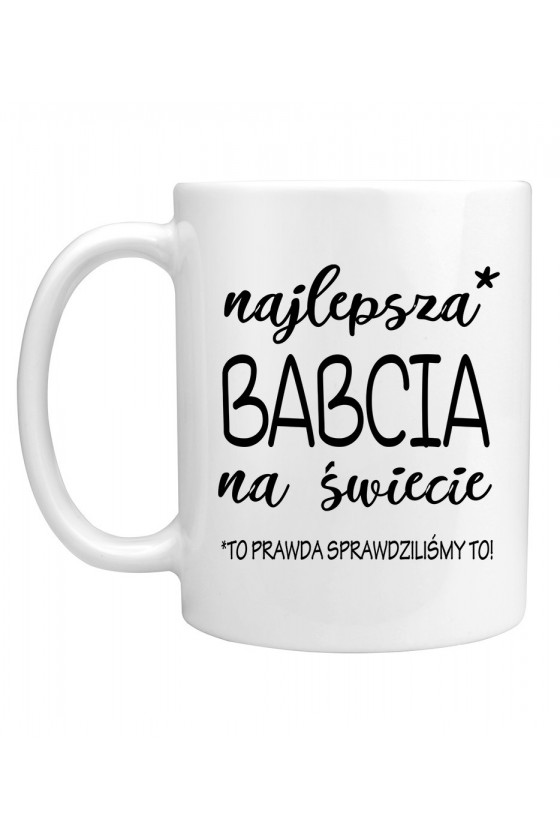 Kubek Najlepsza Babcia Na Świecie