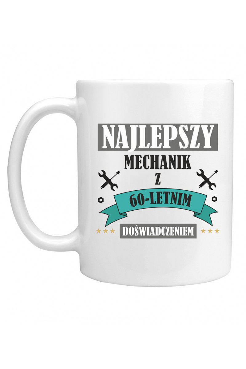 Kubek Najlepszy Mechanik z 60-letnim doświadczeniem