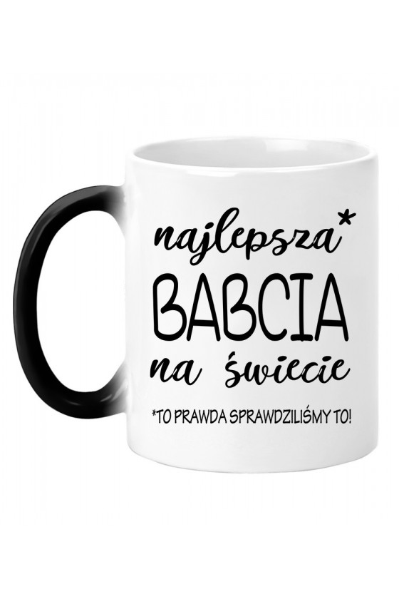 Kubek Magiczny Najlepsza Babcia Na Świecie