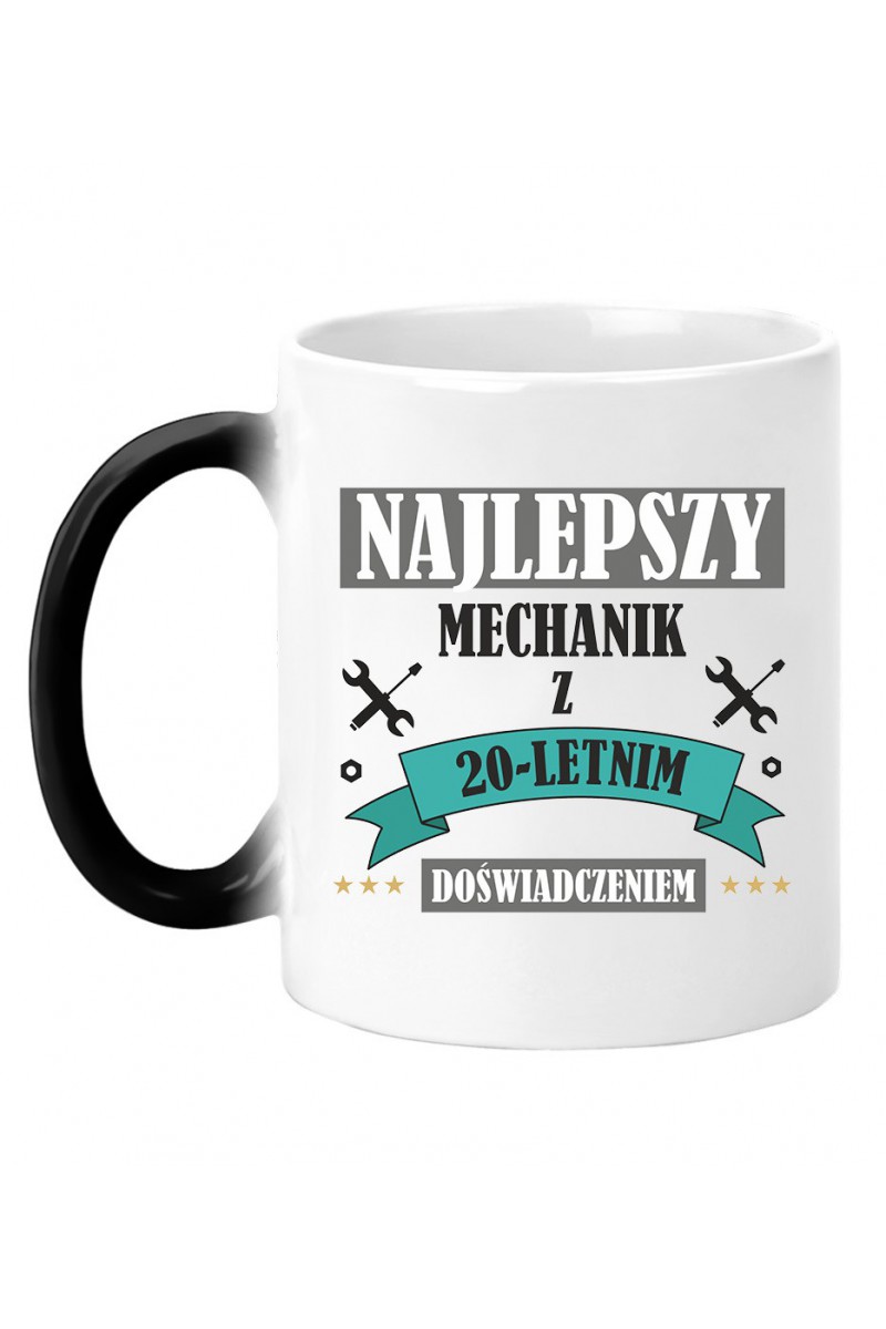 Kubek Magiczny Najlepszy Mechanik z 20-letnim doświadczeniem